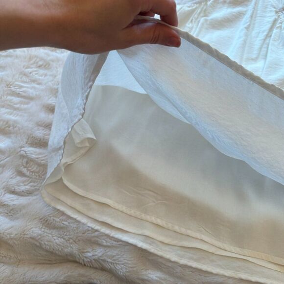 NWT White Cut Out Mini Dress - Picture 8 of 9